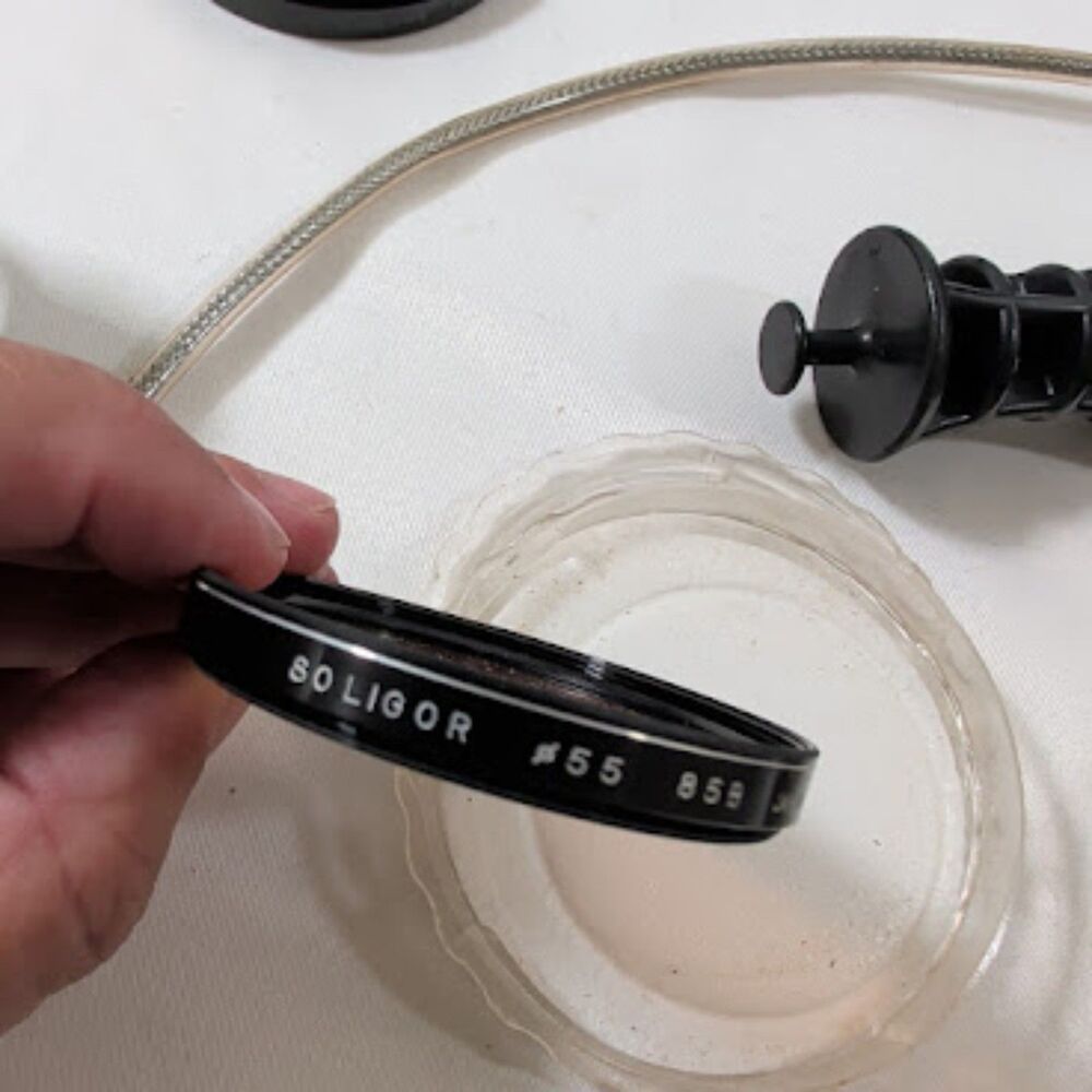 Soligor 55mm 85B Color Conversion Filter Japan with Case